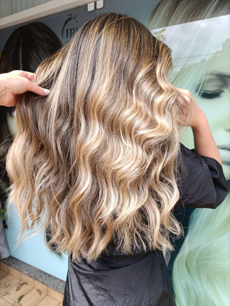 Mechas longas no Dannilo Cabeleireiro
